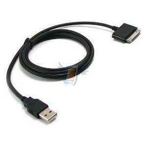 Synchronizační datový kabel pro iPhone 3G, černý