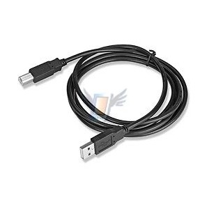 USB kabel k tiskárně, černý