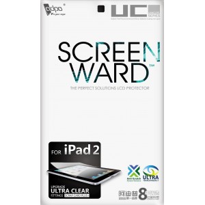 ScreenWard Protector pro Apple iPAD 2, čirá