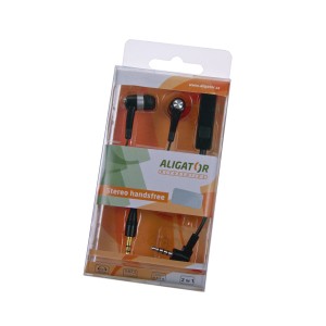 Sluchátka Handsfree ALIGATOR PRO, micro USB