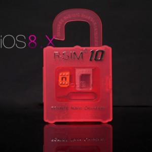 Unlock R-SIM 10 karta pro iPhone 5/4s s iOS7