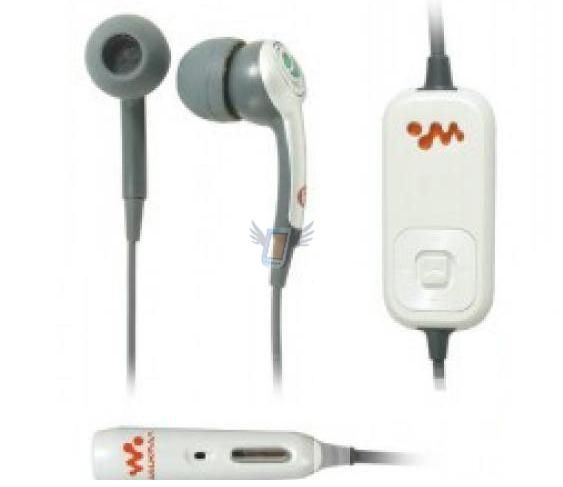 Sony-Ericsson stereo handsfree HPM-82, white