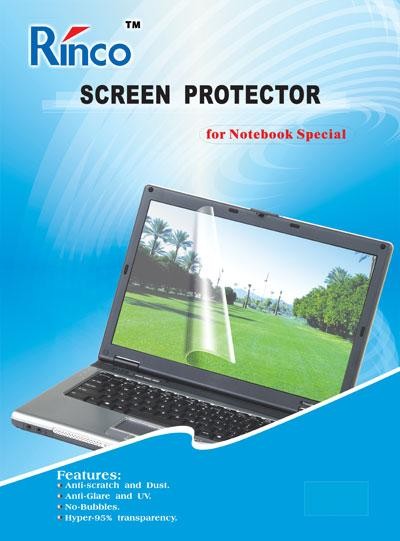 Rinco Protector pro notebooky s 15,4" širokoúhlým LCD displejem, matná