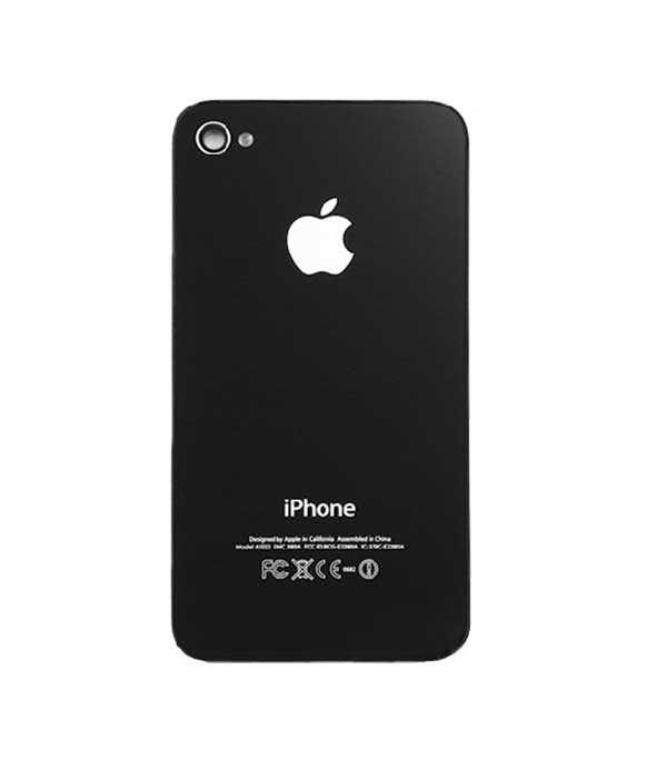 Náhradní zadní kryt pro iPhone 4S, černý