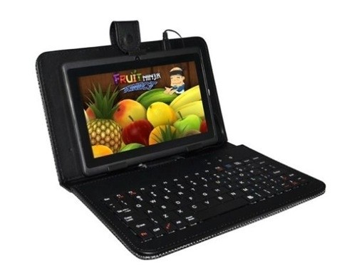 Pouzdro Tablet 7" s klávesnicí microUSB, černé