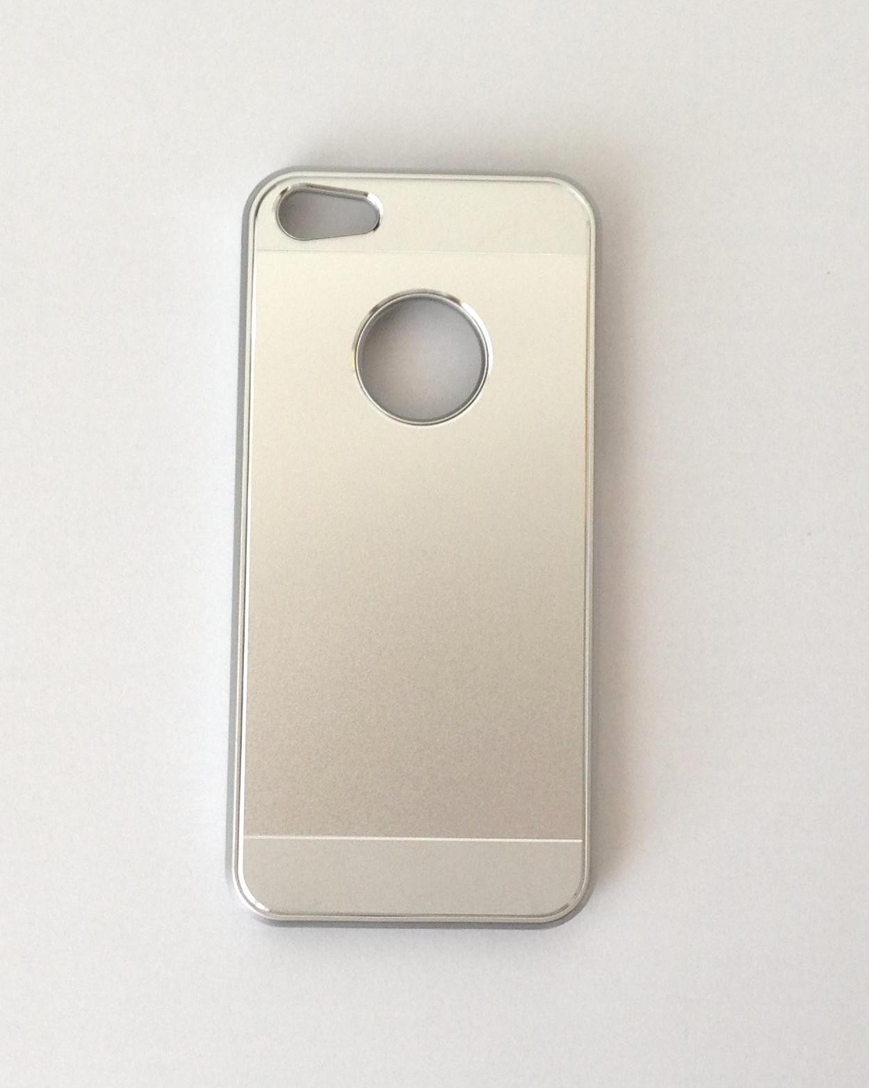 Metal Hardshell pouzdro pro iPhone 5, stříbrné