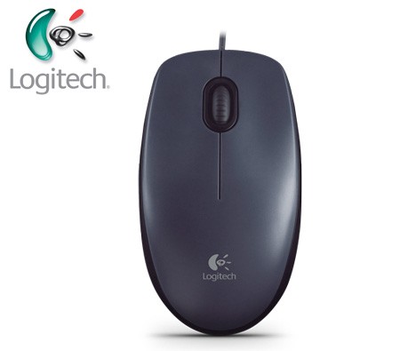 Myš Logitech Mouse M90, USB, černá