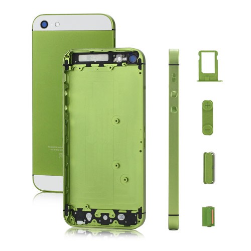 Zadní kovový kryt pro iPhone 5s, zelený