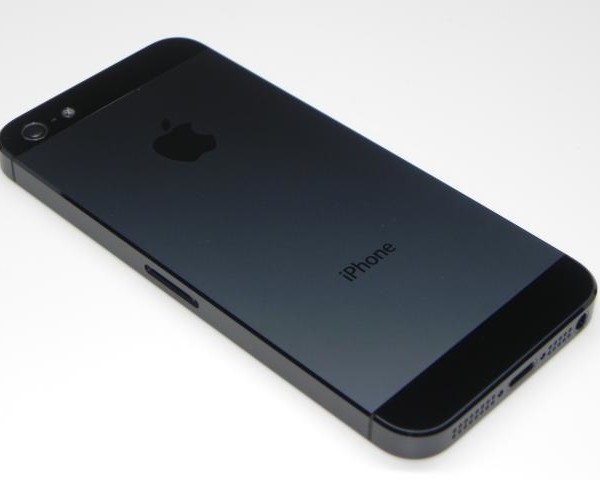 Zadní kovový kryt pro iPhone 5S, černý