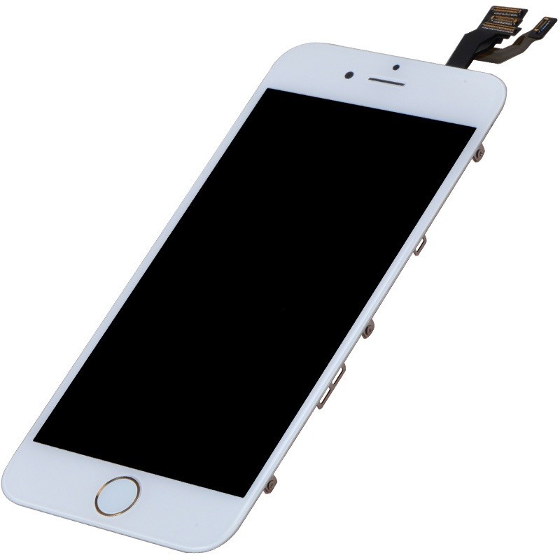 LCD displej s předním dotykovým sklem pro Apple iPhone 6, bílý