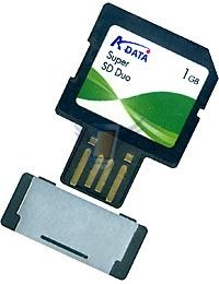 Karta Secure Digital 1 GB DUO 80x A-Data